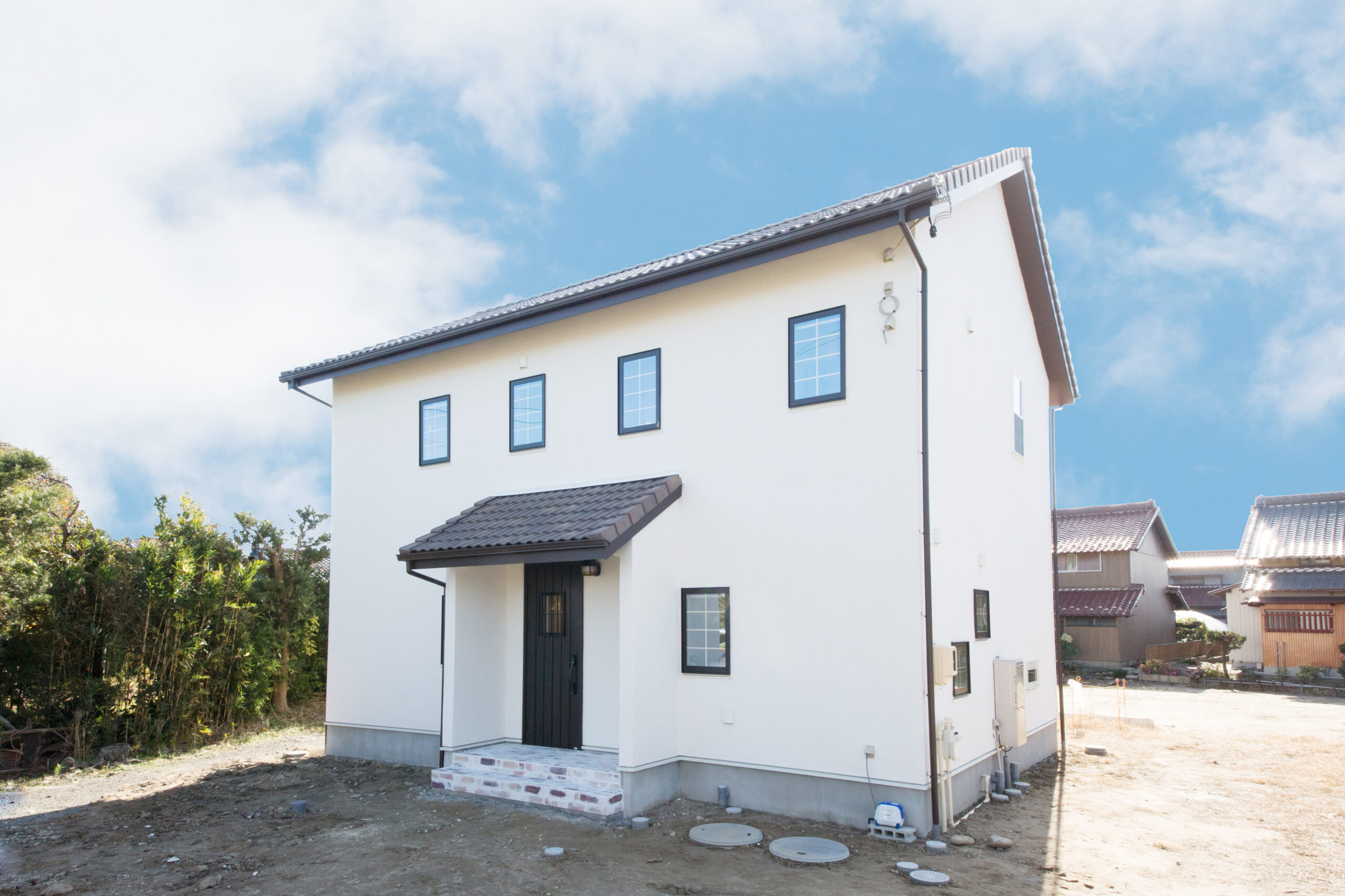 ヨーロッパ漆喰の塗り壁でやさしくここちいい住まい